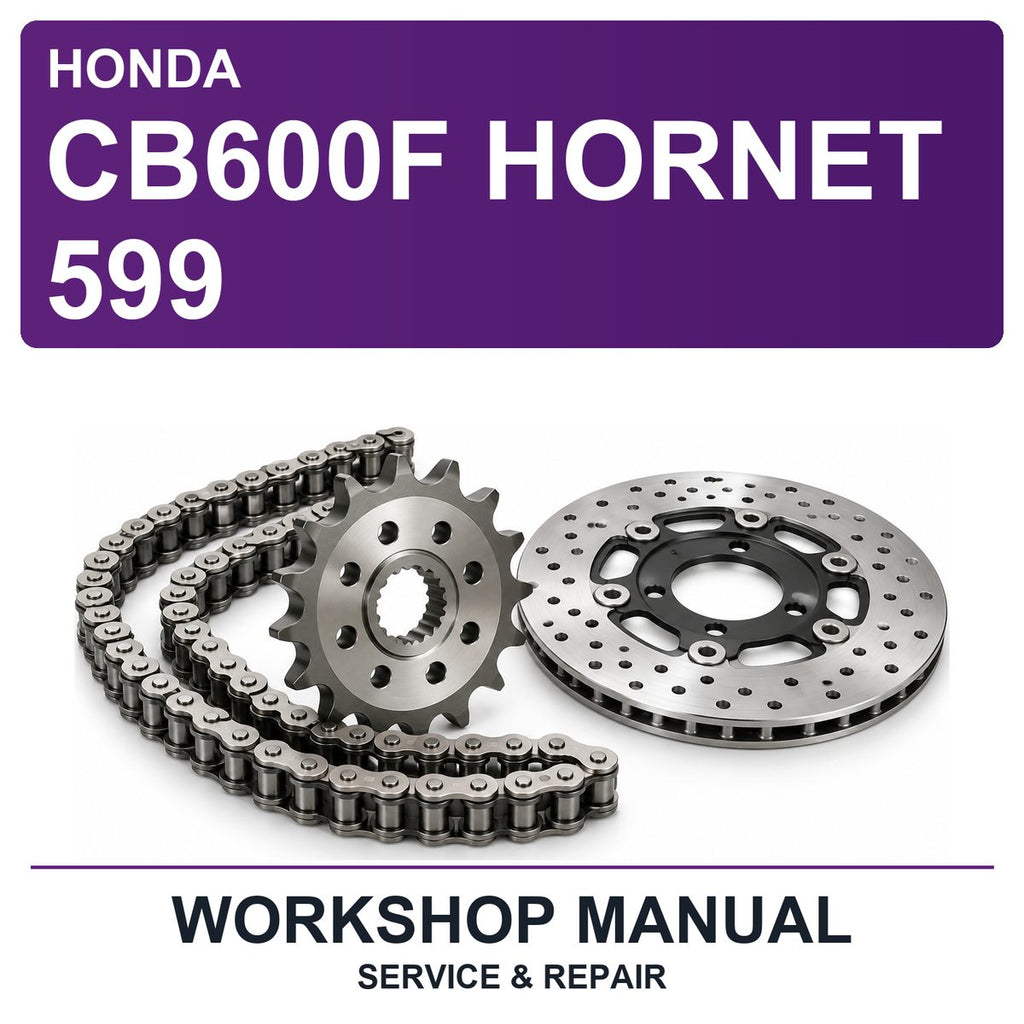 Honda CB600F Hornet 599 Workshop Service & Repair Manual