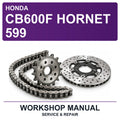 Honda CB600F Hornet 599 Workshop Service & Repair Manual
