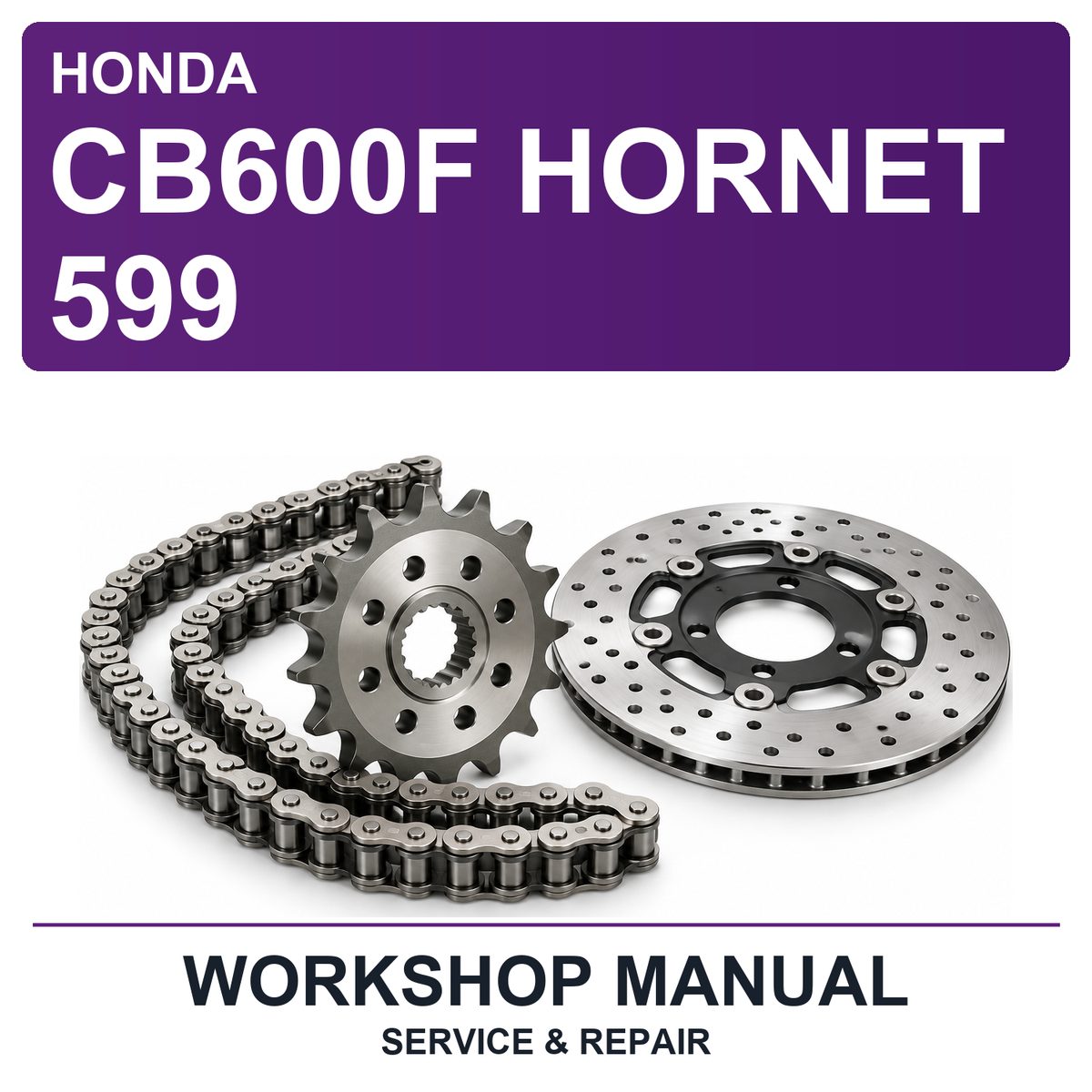 Honda CB600F Hornet 599 Workshop Service & Repair Manual
