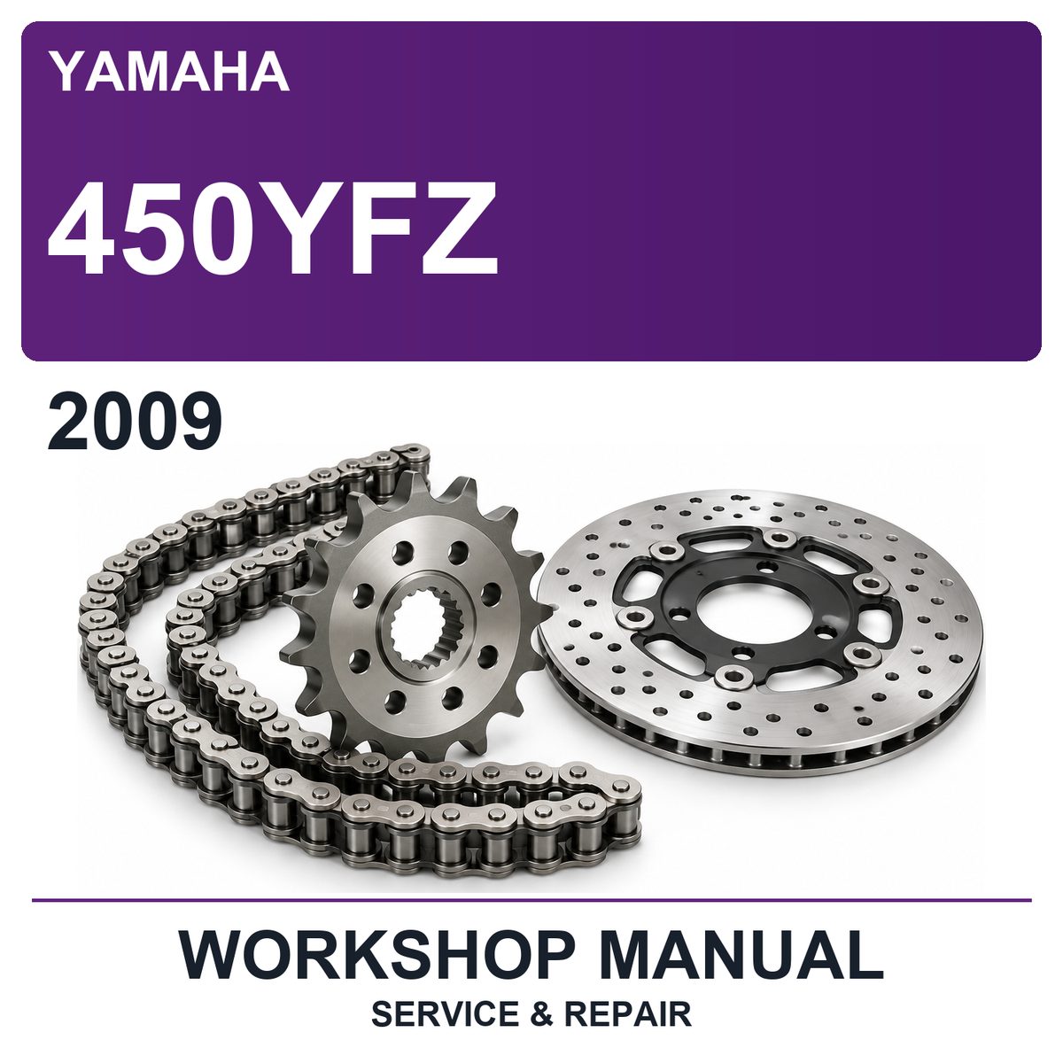 2009 Yamaha 450YFZ Workshop Service & Repair Manual