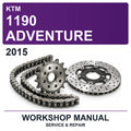 2015 KTM 1190 Adventure Workshop Service & Repair Manual