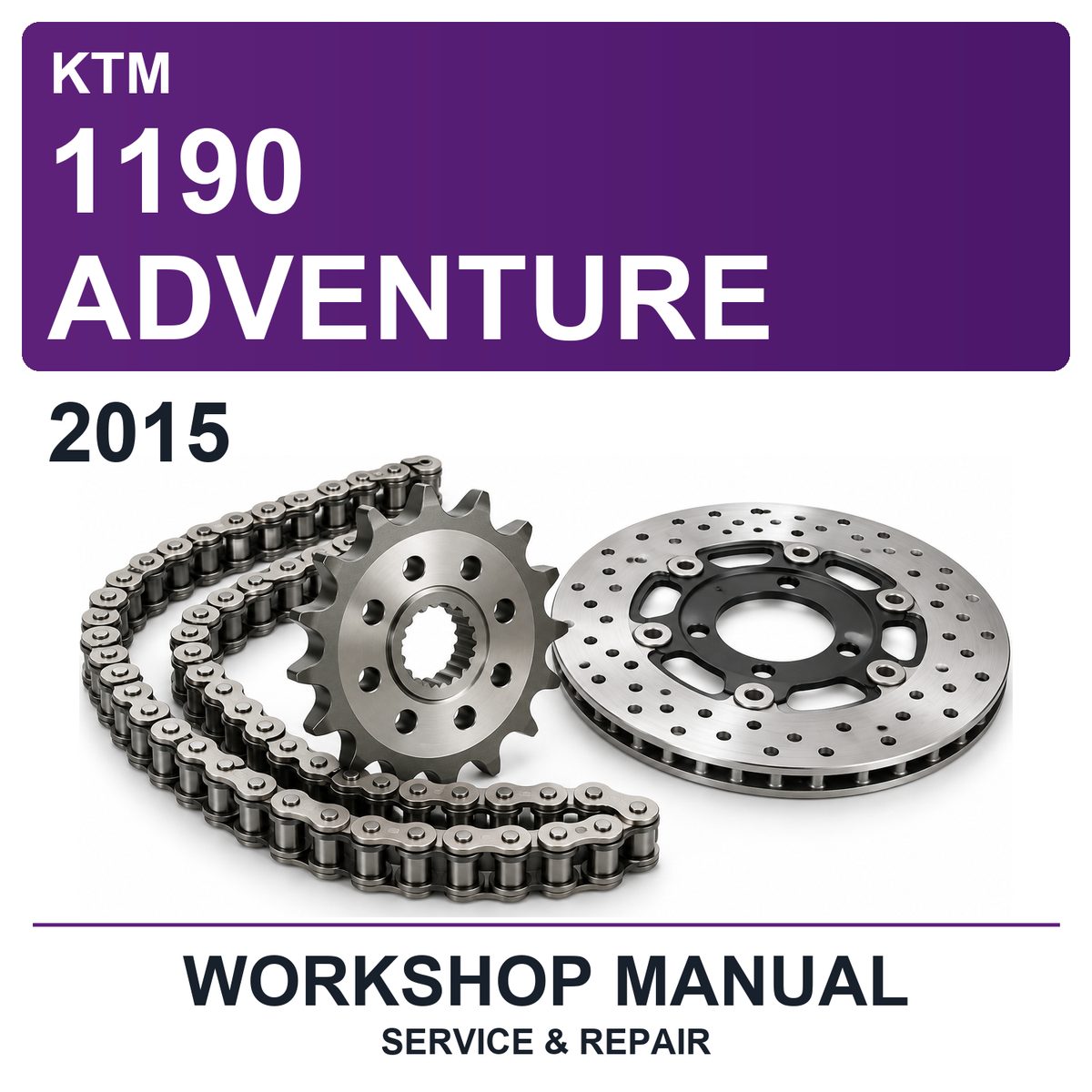 2015 KTM 1190 Adventure Workshop Service & Repair Manual