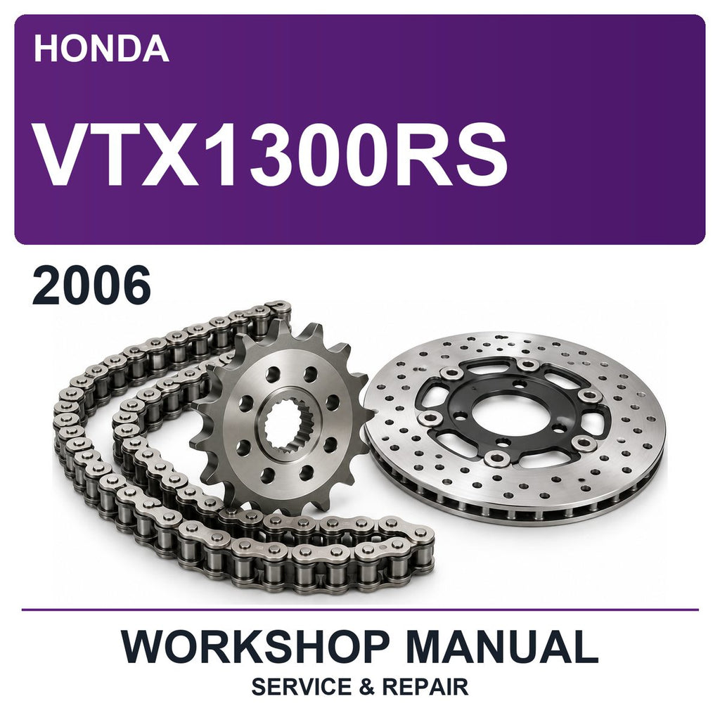 2006 Honda VTX1300RS Workshop Service & Repair Manual