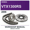 2006 Honda VTX1300RS Workshop Service & Repair Manual