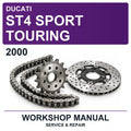 2000 Ducati ST4 Sport Touring Workshop Service & Repair Manual