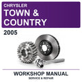 2005 Chrysler Town & Country Workshop Service & Repair Manual
