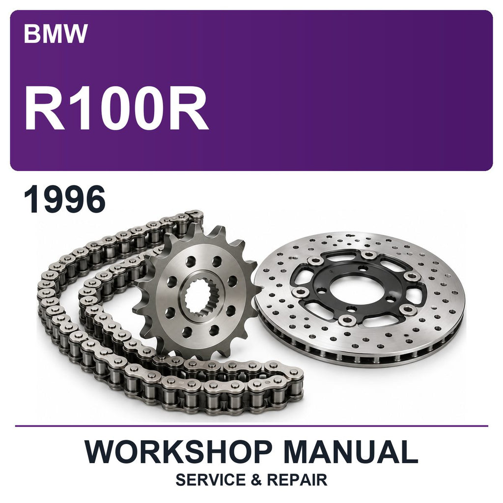 1996 BMW R100R Workshop Service & Repair Manual