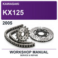 2005 Kawasaki KX125 Workshop Service & Repair Manual