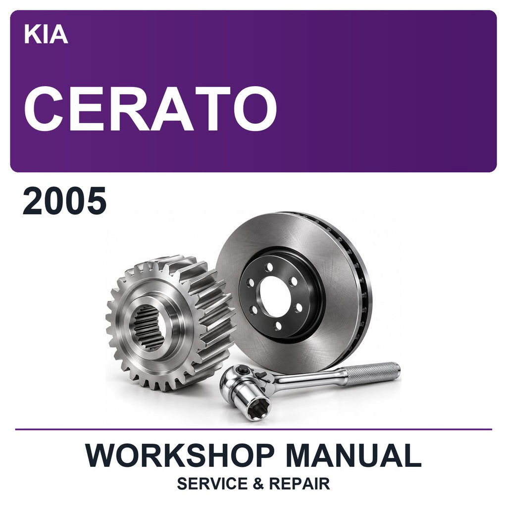 2005 Kia Cerato Workshop Service & Repair Manual