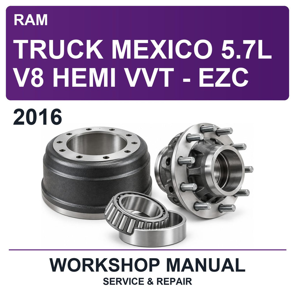 2016 Ram Truck Mexico 5.7L V8 Hemi VVT - EZC Workshop Service & Repair Manual