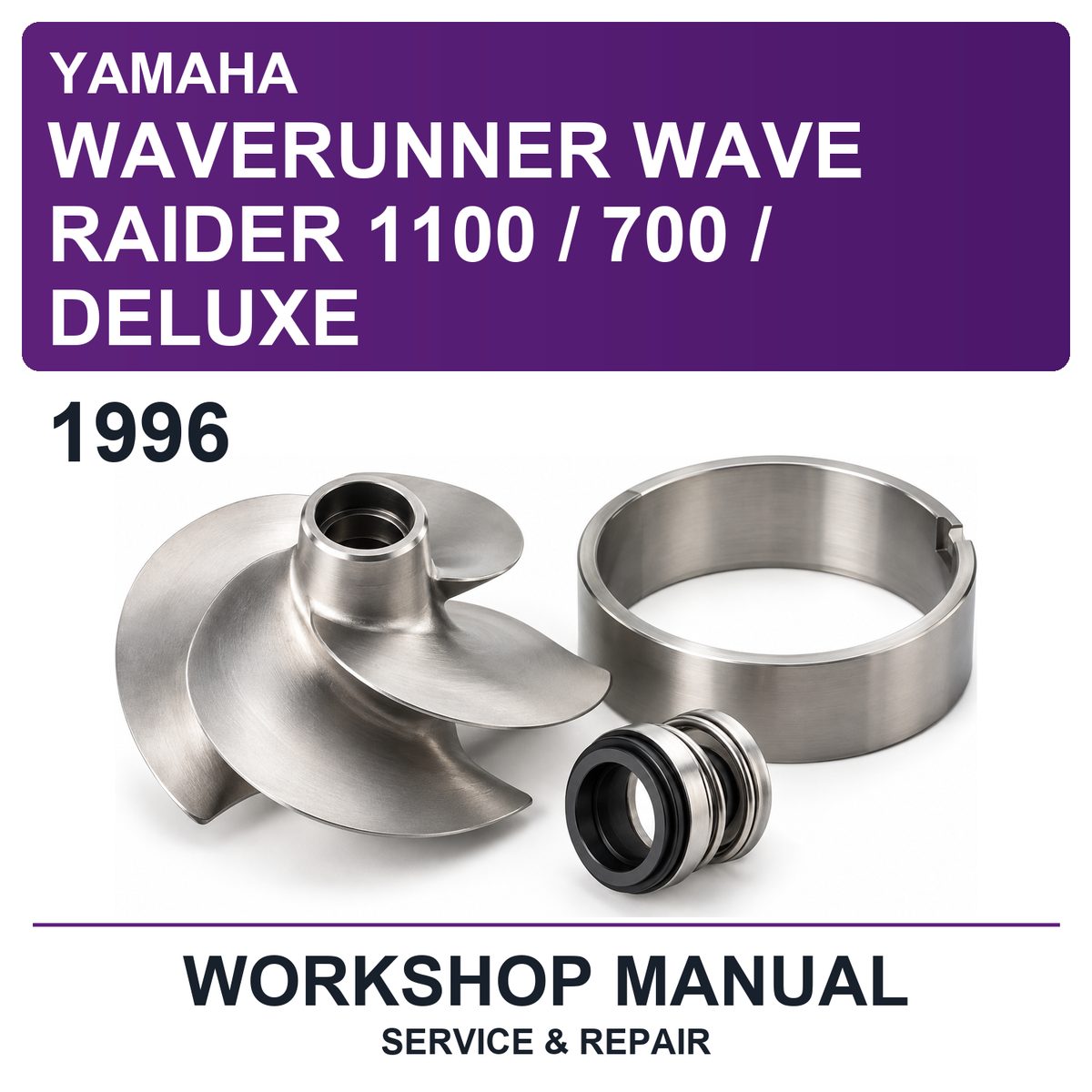1996 Yamaha Waverunner Wave Raider 1100 / 700 / Deluxe Workshop Service & Repair Manual