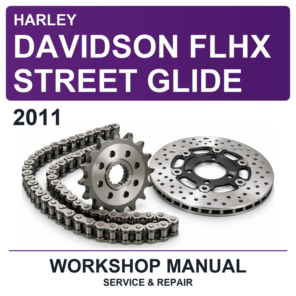 2011 Harley Davidson Flhx Street Glide Workshop Service & Repair Manual
