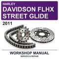 2011 Harley Davidson Flhx Street Glide Workshop Service & Repair Manual