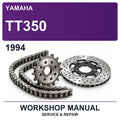 1994 Yamaha TT350 Workshop Service & Repair Manual