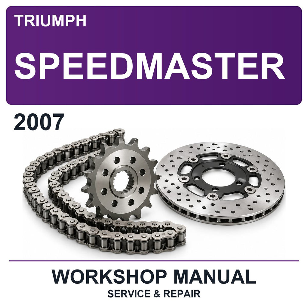 2007 Triumph Speedmaster Workshop Service & Repair Manual