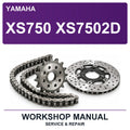 Yamaha XS750 XS7502D Workshop Service & Repair Manual