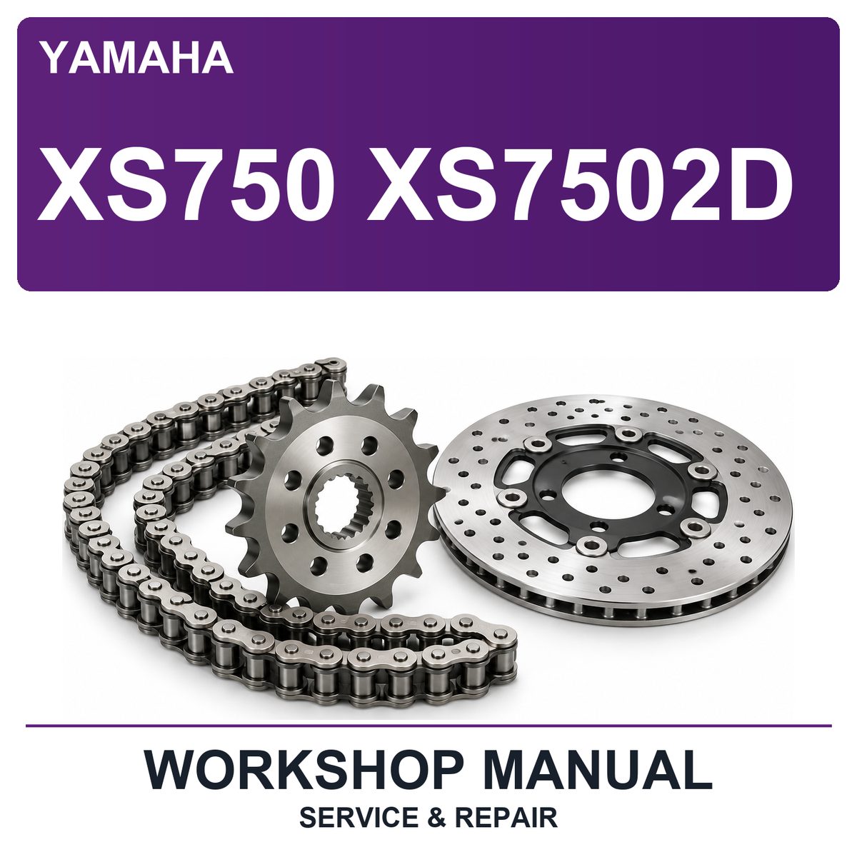 Yamaha XS750 XS7502D Workshop Service & Repair Manual