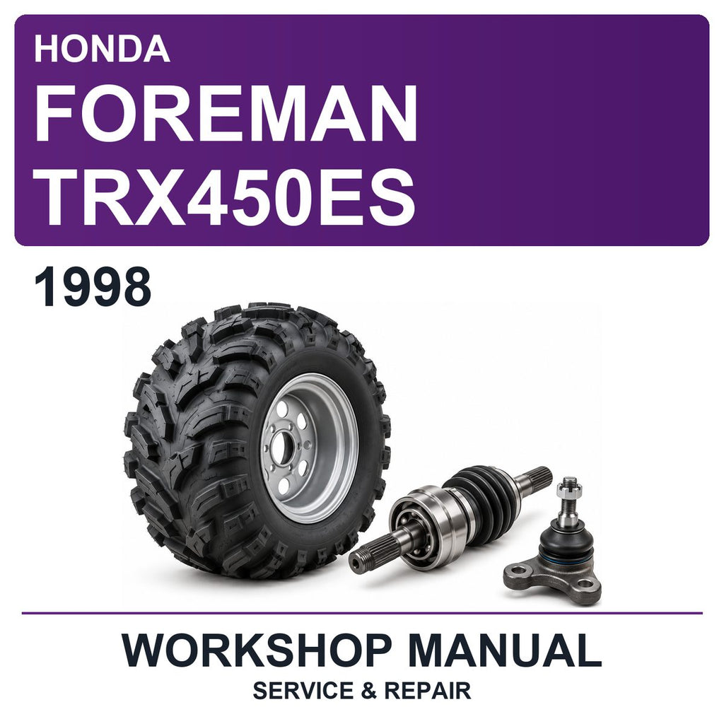 1998 Honda Foreman TRX450ES Workshop Service & Repair Manual