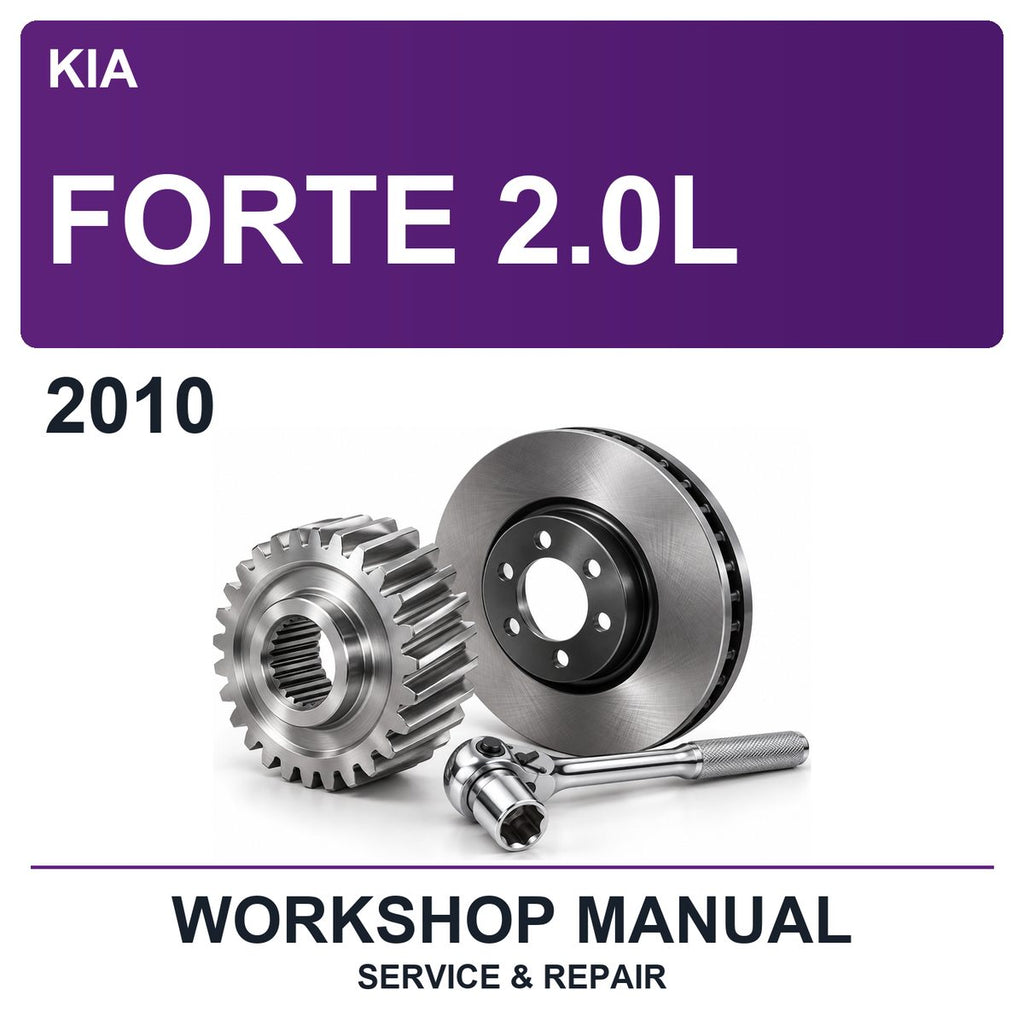 2010 Kia Forte 2.0L Workshop Service & Repair Manual
