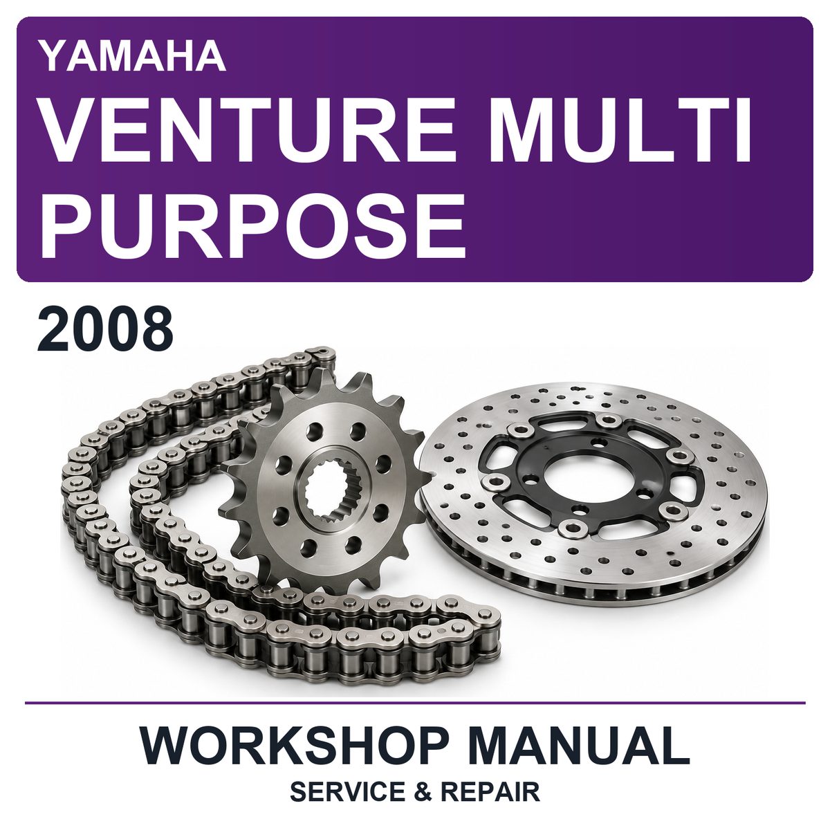2008 Yamaha Venture Multi Purpose Workshop Service & Repair Manual