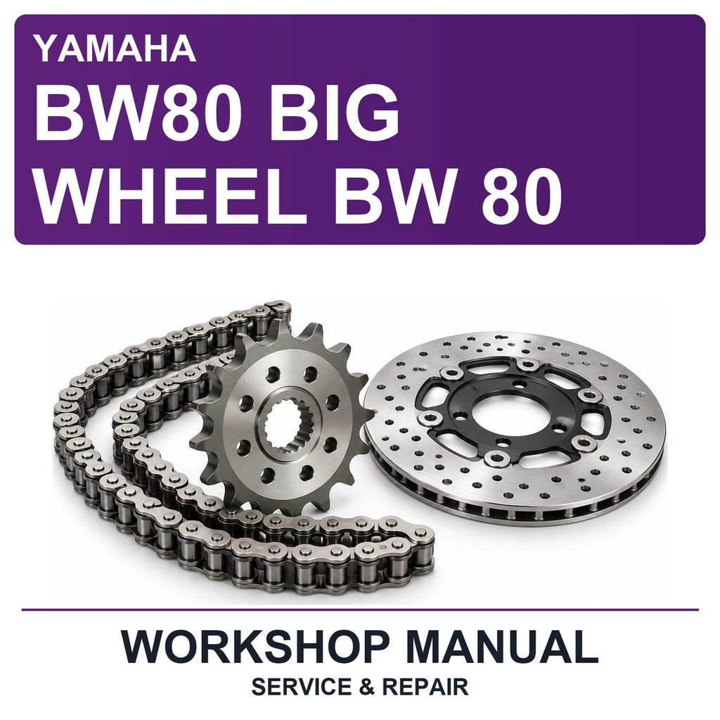Yamaha BW80 Big Wheel BW 80 Workshop Service & Repair Manual