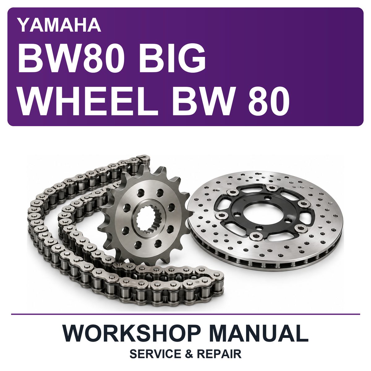 Yamaha BW80 Big Wheel BW 80 Workshop Service & Repair Manual