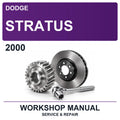 2000 Dodge Stratus Workshop Service & Repair Manual