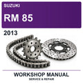 2013 Suzuki RM 85 Workshop Service & Repair Manual