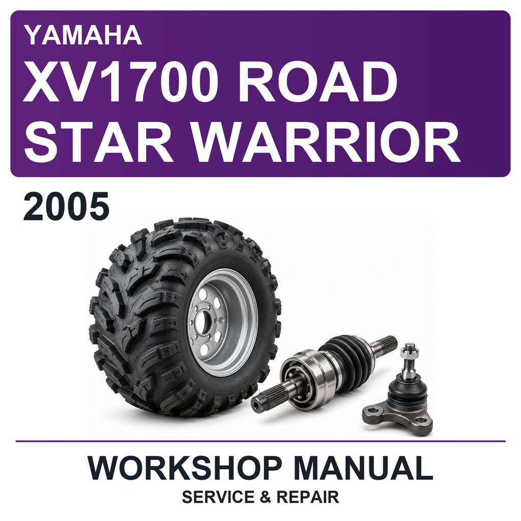 2005 Yamaha XV1700 Road Star Warrior Workshop Service & Repair Manual