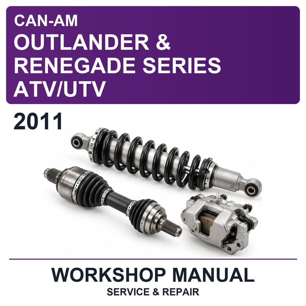 2011 Can-Am Outlander & Renegade Series Atv/utv Workshop Service & Repair Manual