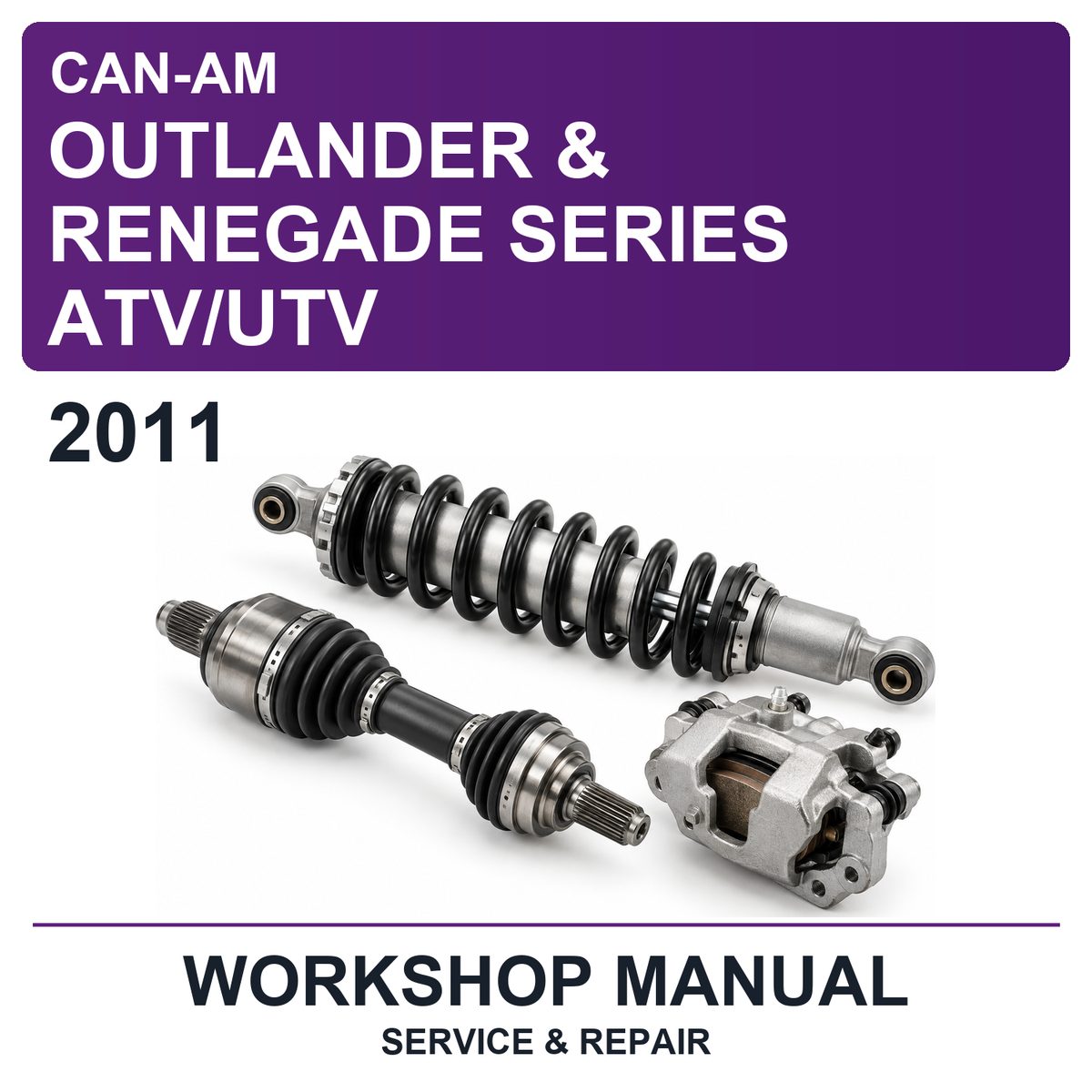 2011 Can-Am Outlander & Renegade Series Atv/utv Workshop Service & Repair Manual