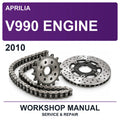 2010 Aprilia V990 Engine Workshop Service & Repair Manual