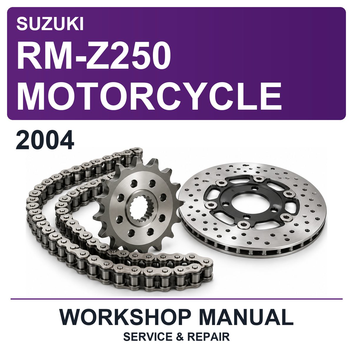 2004 Suzuki RM-Z250 Motorcycle Workshop Service & Repair Manual