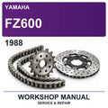 1988 Yamaha FZ600 Workshop Service & Repair Manual