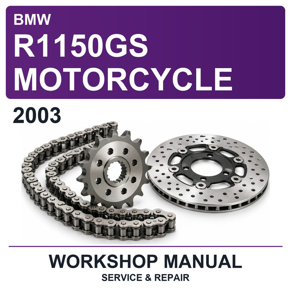 2003 BMW R1150GS Motorcycle Workshop Service & Repair Manual