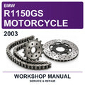 2003 BMW R1150GS Motorcycle Workshop Service & Repair Manual