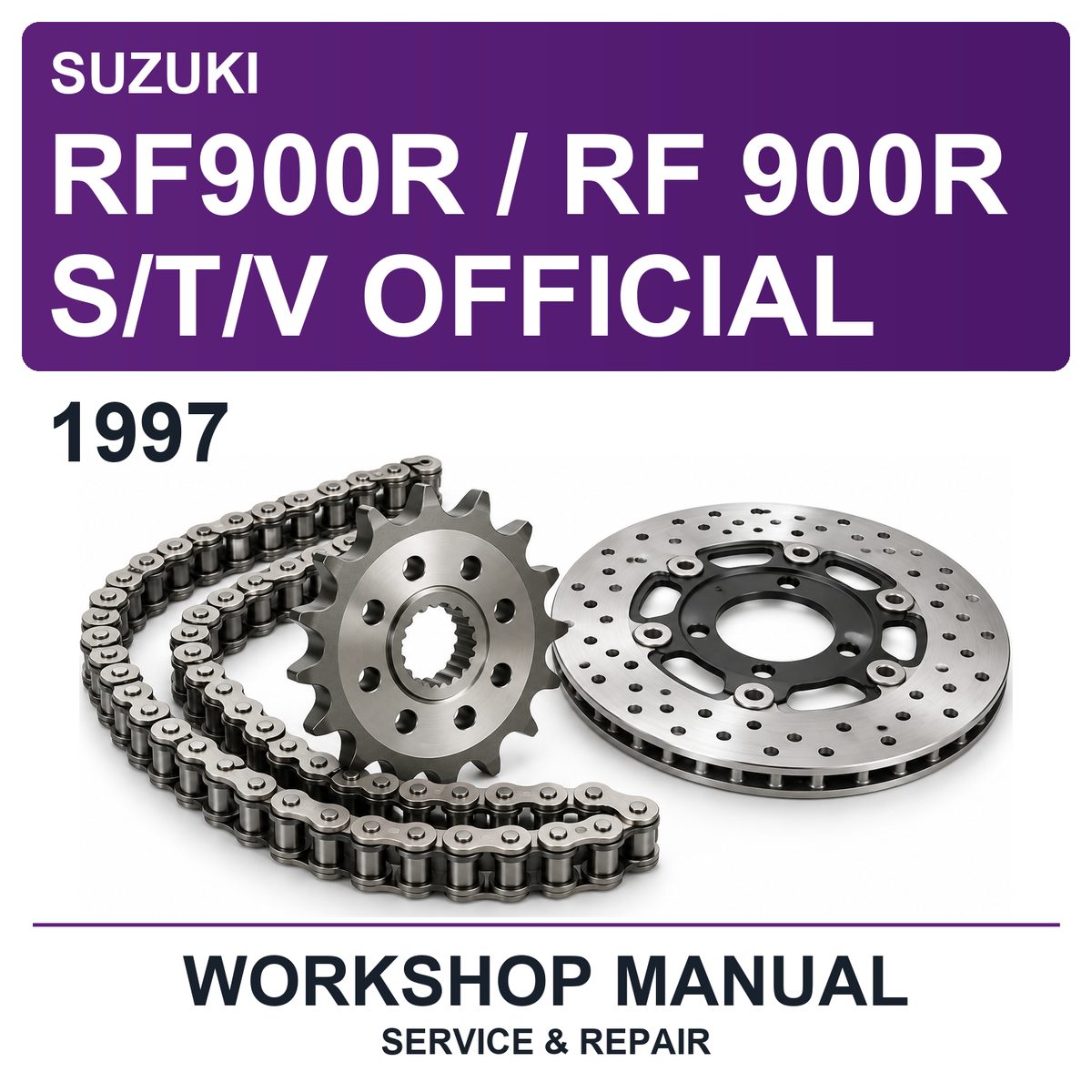1997 Suzuki RF900R / RF 900R S/t/v Official Workshop Service & Repair Manual