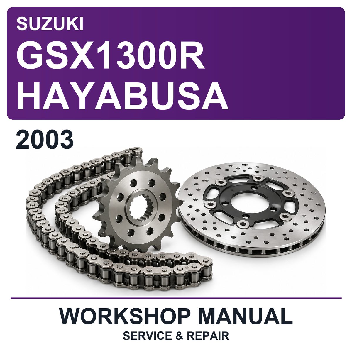 2003 Suzuki GSX1300R Hayabusa Workshop Service & Repair Manual