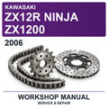 2006 Kawasaki ZX12R Ninja ZX1200 Workshop Service & Repair Manual