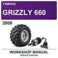 2008 Yamaha Grizzly 660 Workshop Service & Repair Manual