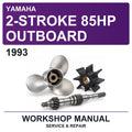 1993 Yamaha 2-Stroke 85HP Outboard Workshop Service & Repair Manual