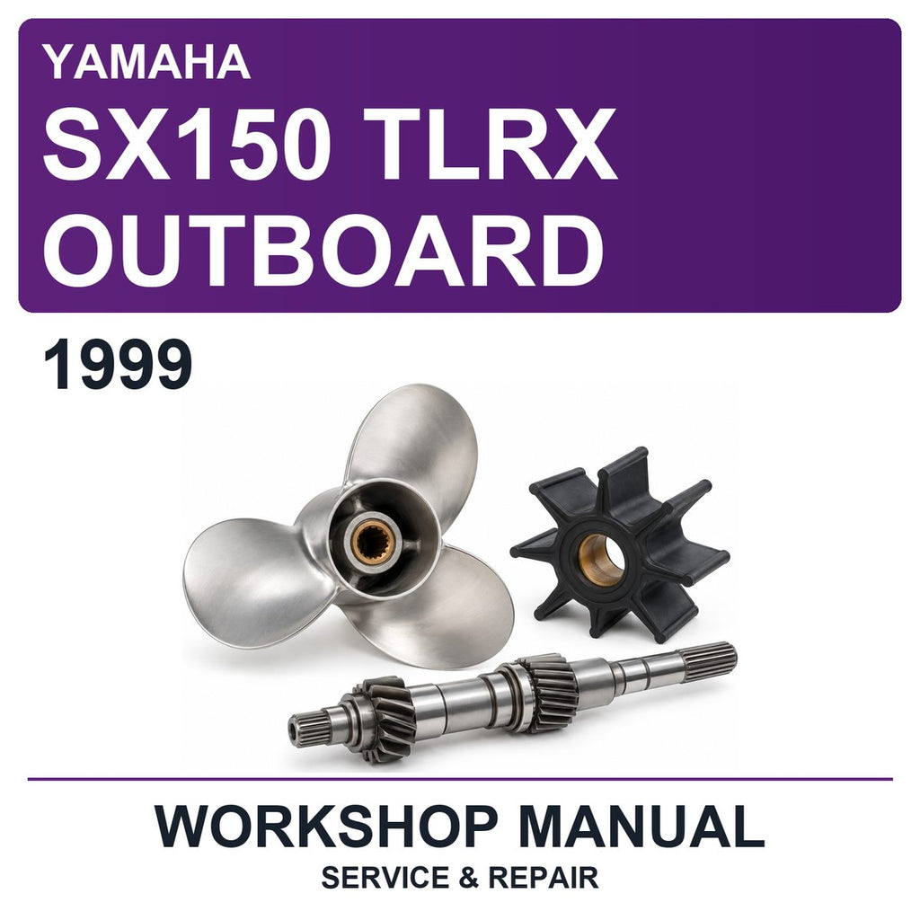 1999 Yamaha SX150 Tlrx Outboard Workshop Service & Repair Manual