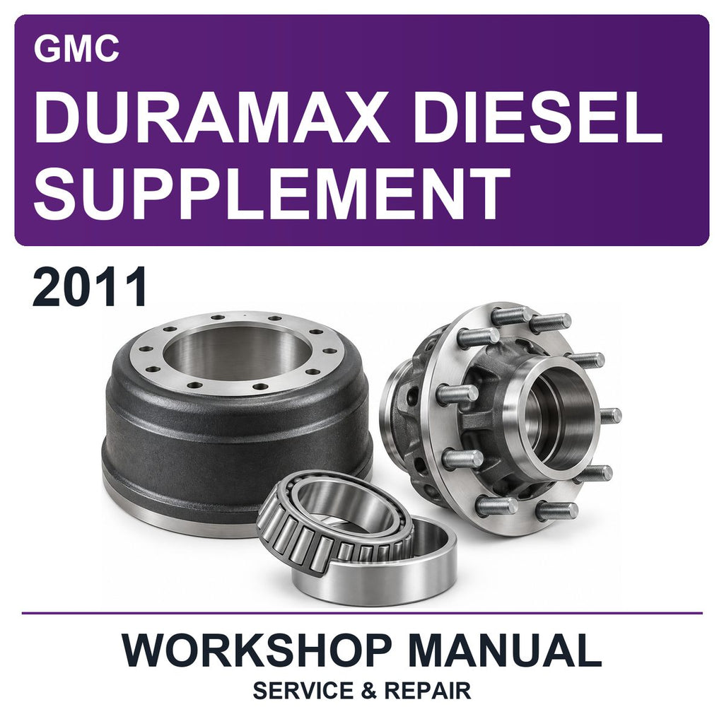 2011 GMC Duramax Diesel Supplement Workshop Service & Repair Manual