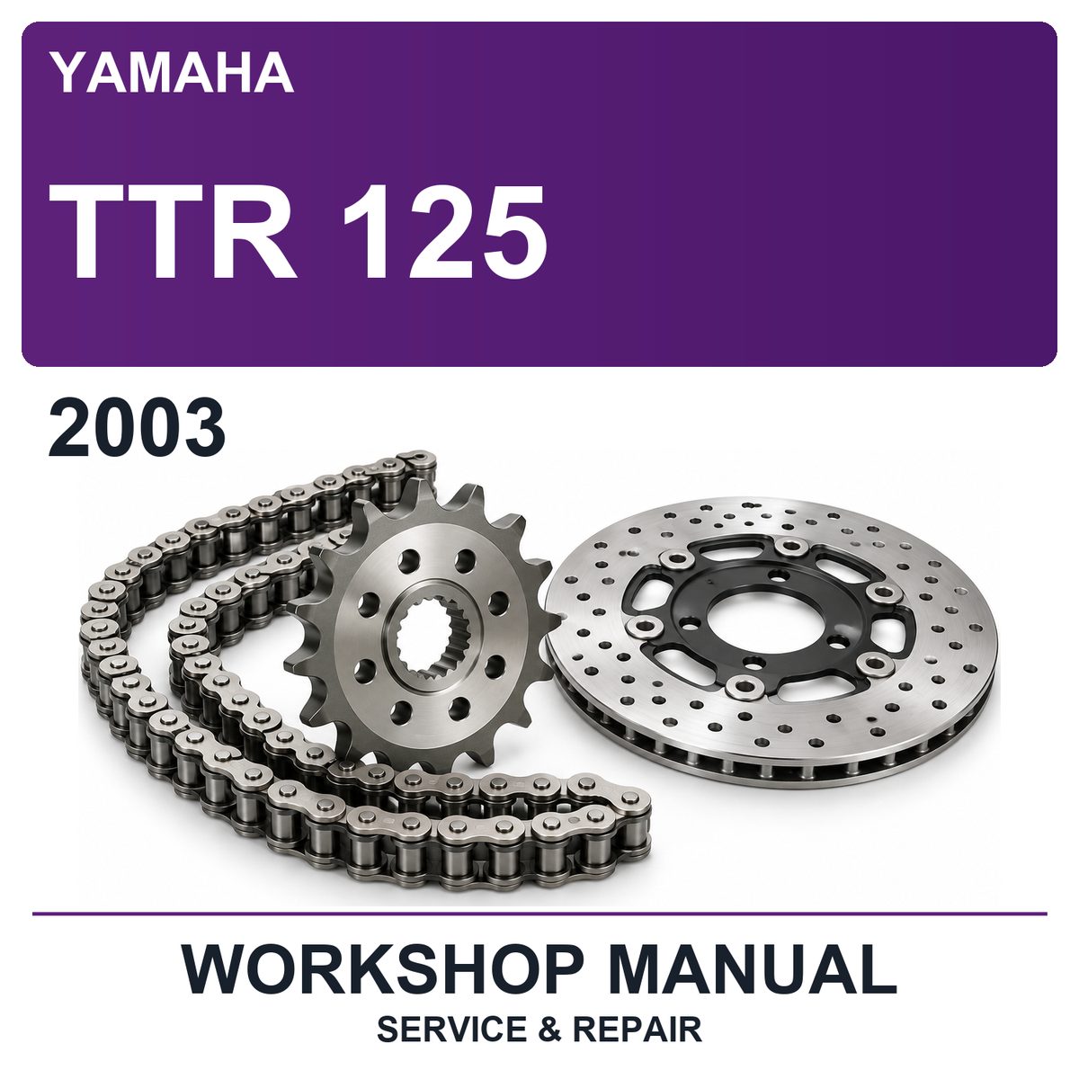 2003 Yamaha TTR 125 Workshop Service & Repair Manual