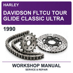 1990 Harley Davidson Fltcu Tour Glide Classic Ultra Workshop Service & Repair Manual