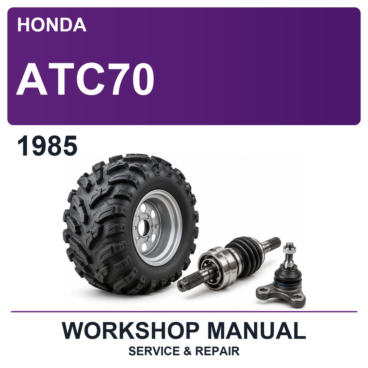 1985 Honda ATC70 Workshop Service & Repair Manual