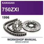 1996 Kawasaki 750ZXI Workshop Service & Repair Manual