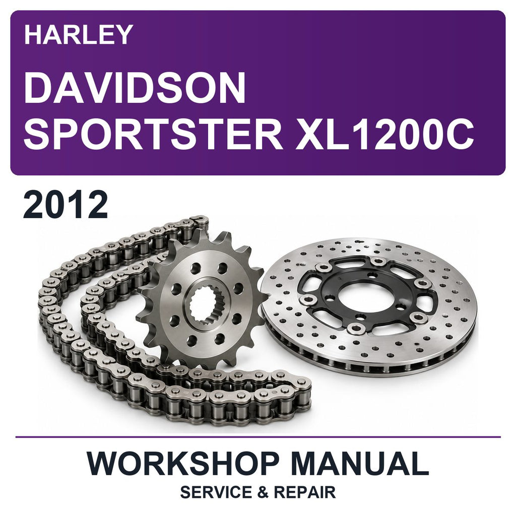 2012 Harley Davidson Sportster XL1200C Workshop Service & Repair Manual